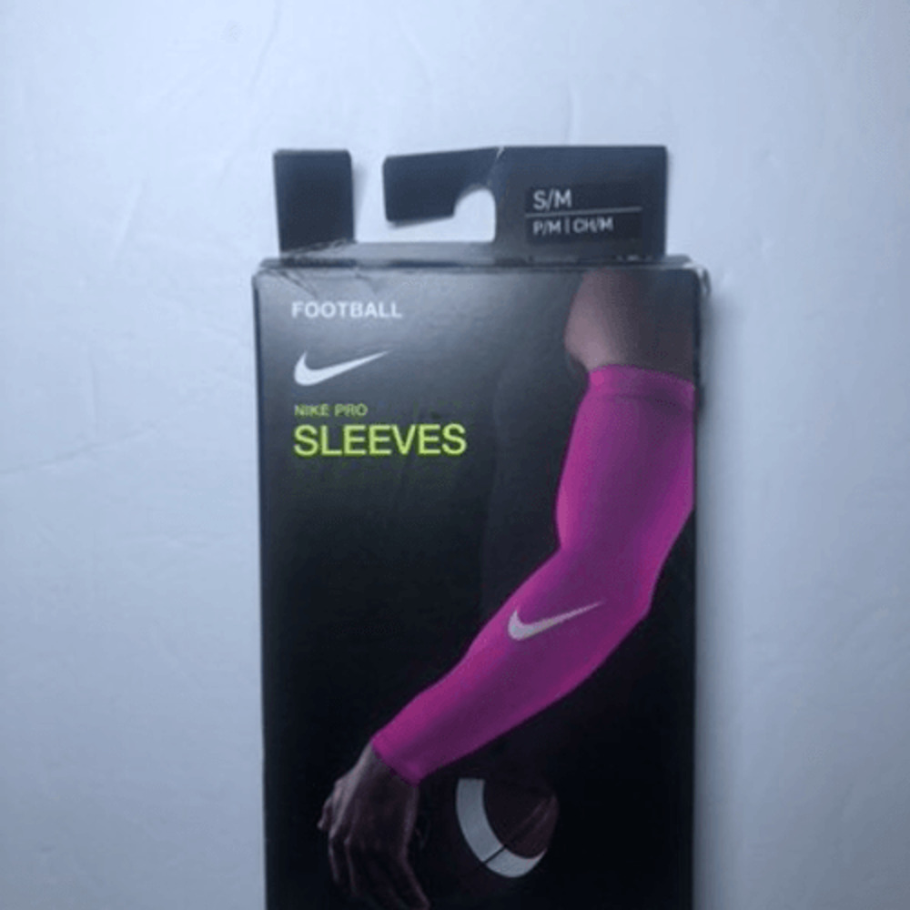 Nike Pro DRI-fit Football Sleeves Size S/M Pink New
